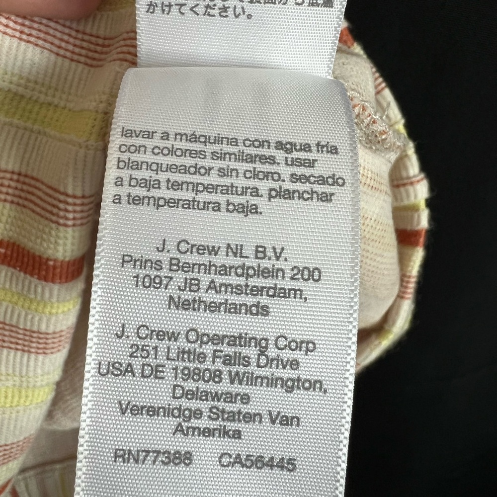 SOLD👚 Madewell Striped Flutter Sleeve Top – Women’s Small - Picture 8 of 11